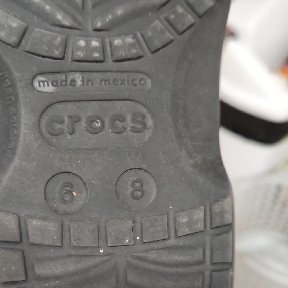 CROCS Kids Black Water Shoes - Picture 3 of 3